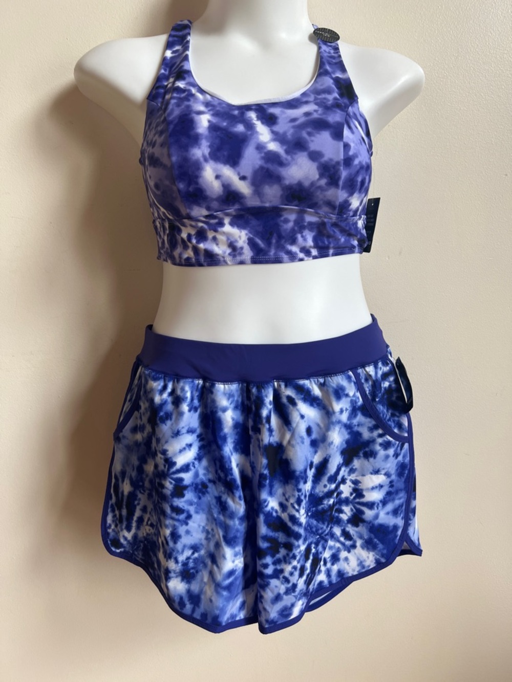 torrid Blue Tie-Dye Swim Bikini Set